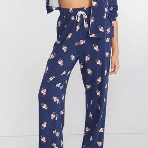 COPY - NWT Polo Ralph Lauren Women's Navy Bear Knit Pajama Bottom Pants Size 2X…